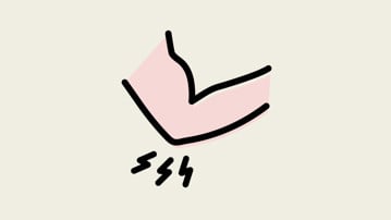 Illustration för forskningsområde Reumatologi vid Institutionen för folkhälsa och klinisk medicin.