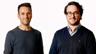 Porträtt på André Mateus och Nicolò Maccaferri