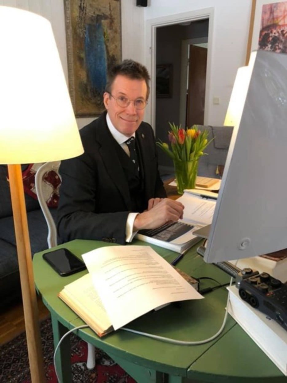Fredrik Elgh, professor i virologi, Umeå universitet