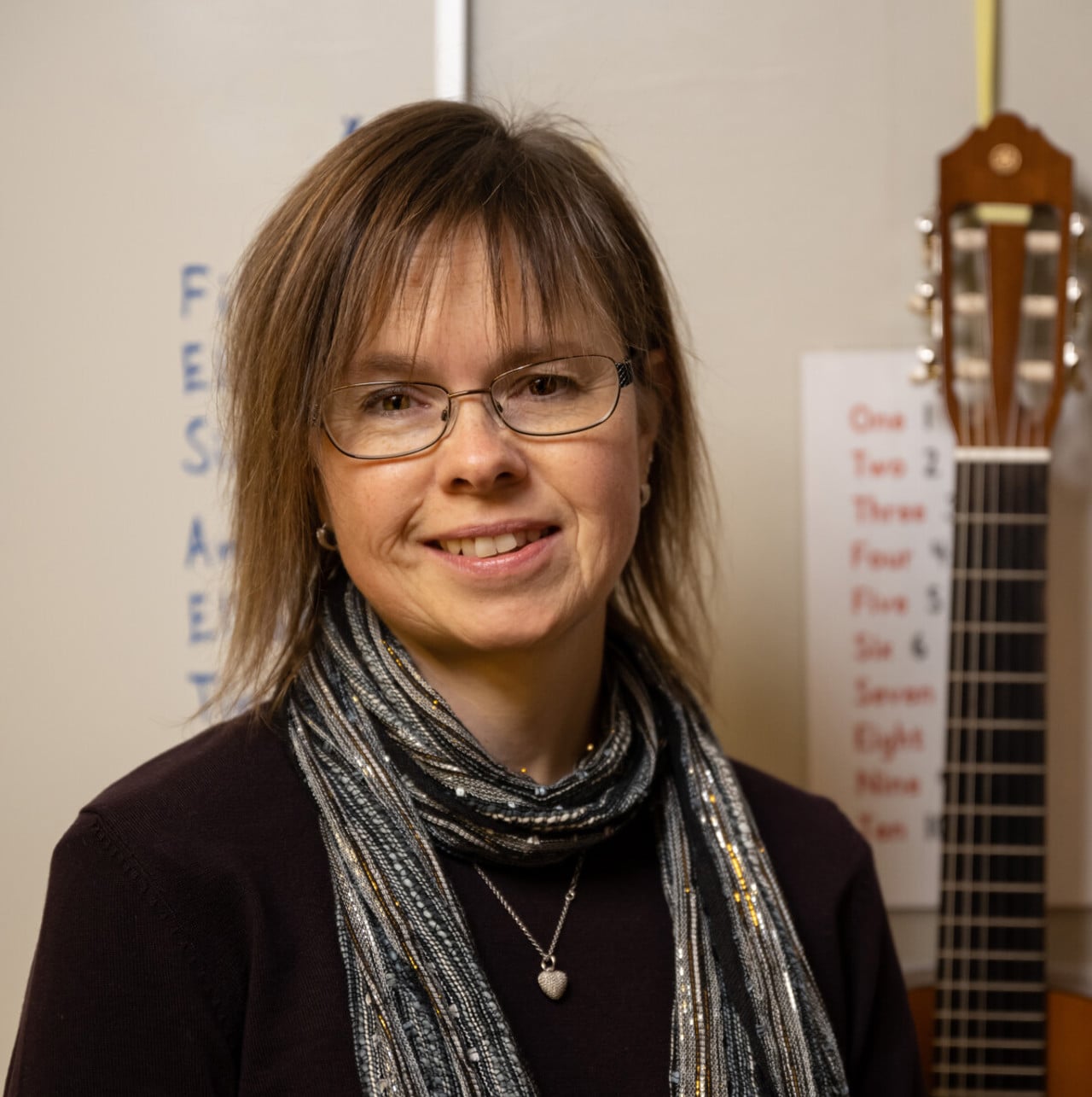 Ingela Granström som studerar till lärare inom VAL, vidareutbildning av lärare.