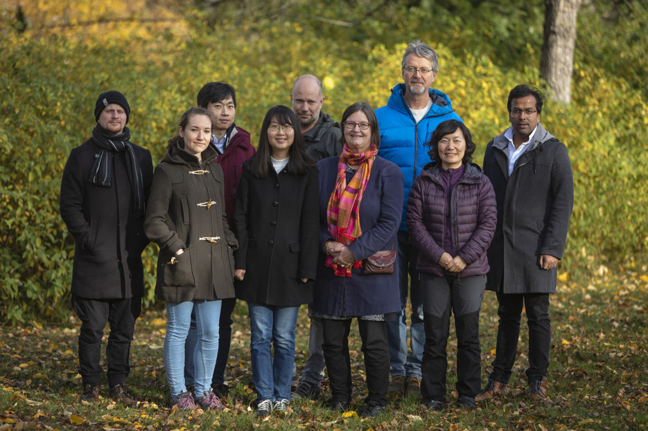 Members of the Maréne Landström group.