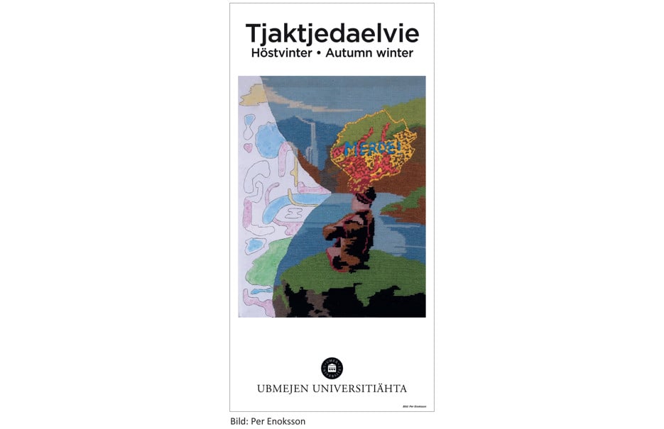Autumn winter, sami season. Artist Per Enoksson