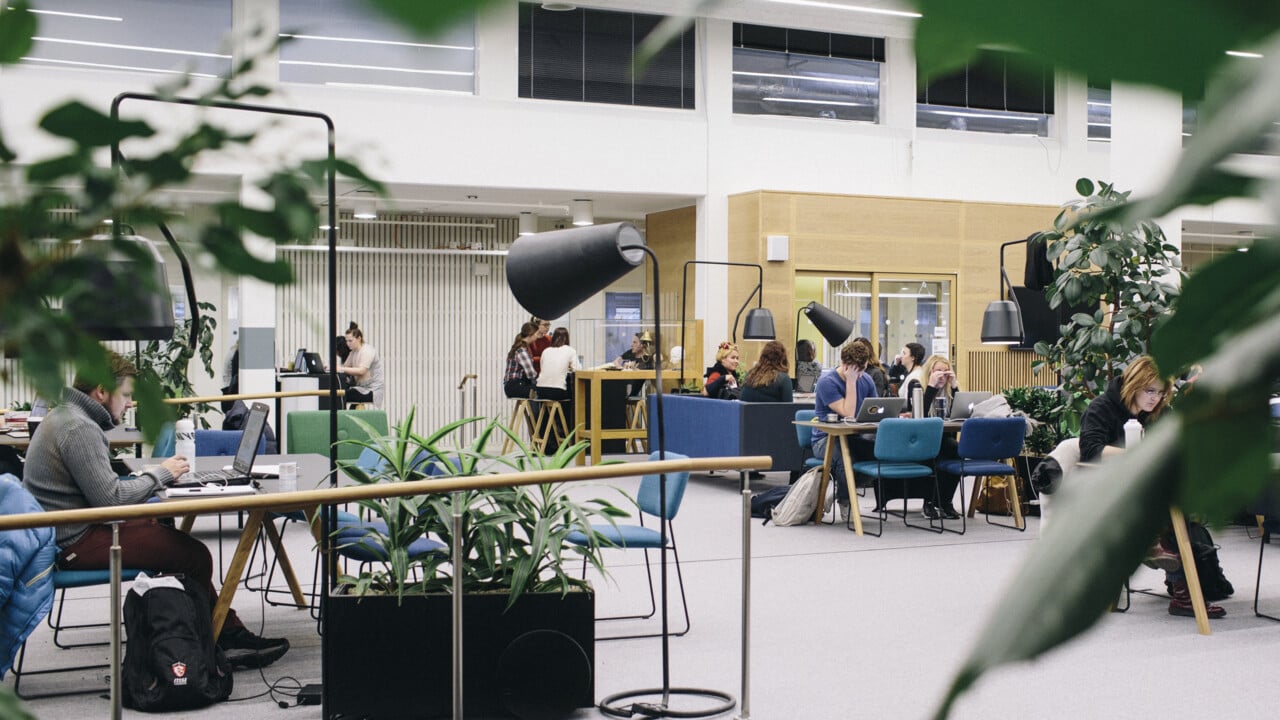 Bild på studenter