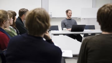 Bild på studenter
