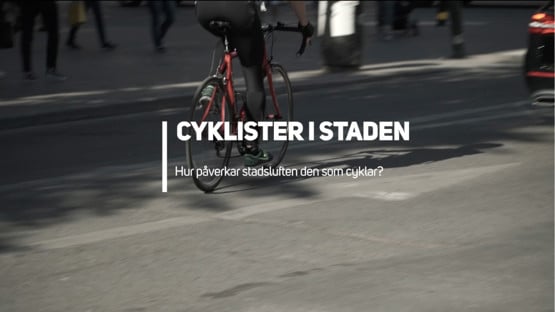 Film: Cyklister i staden