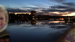 Vy över stad