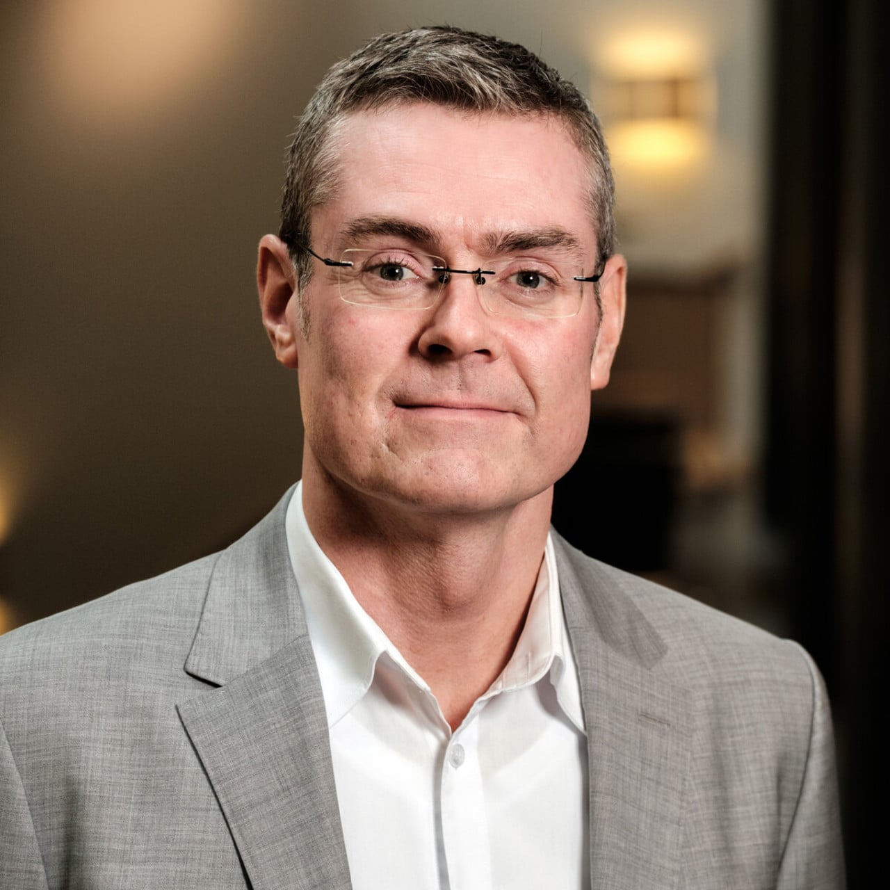 Porträtt av Johan Jansson, professor Handelshögskolan
