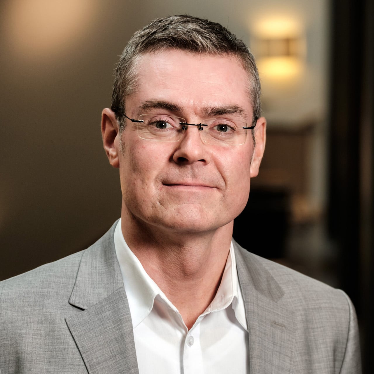 Porträtt av Johan Jansson, professor Handelshögskolan