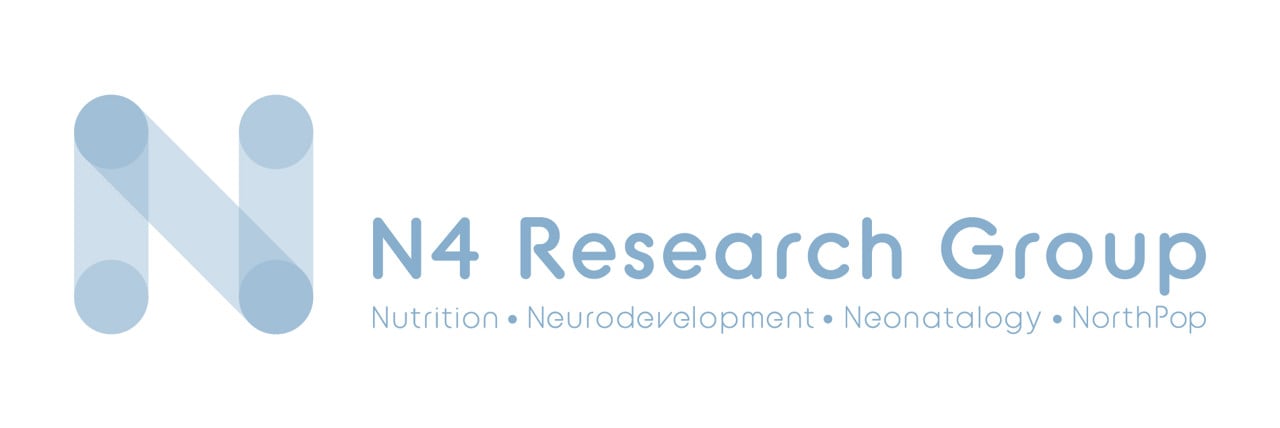 N4 research group i ljusblå text