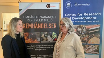Lina Gyllencreutz och Britt-Inger Saveman
