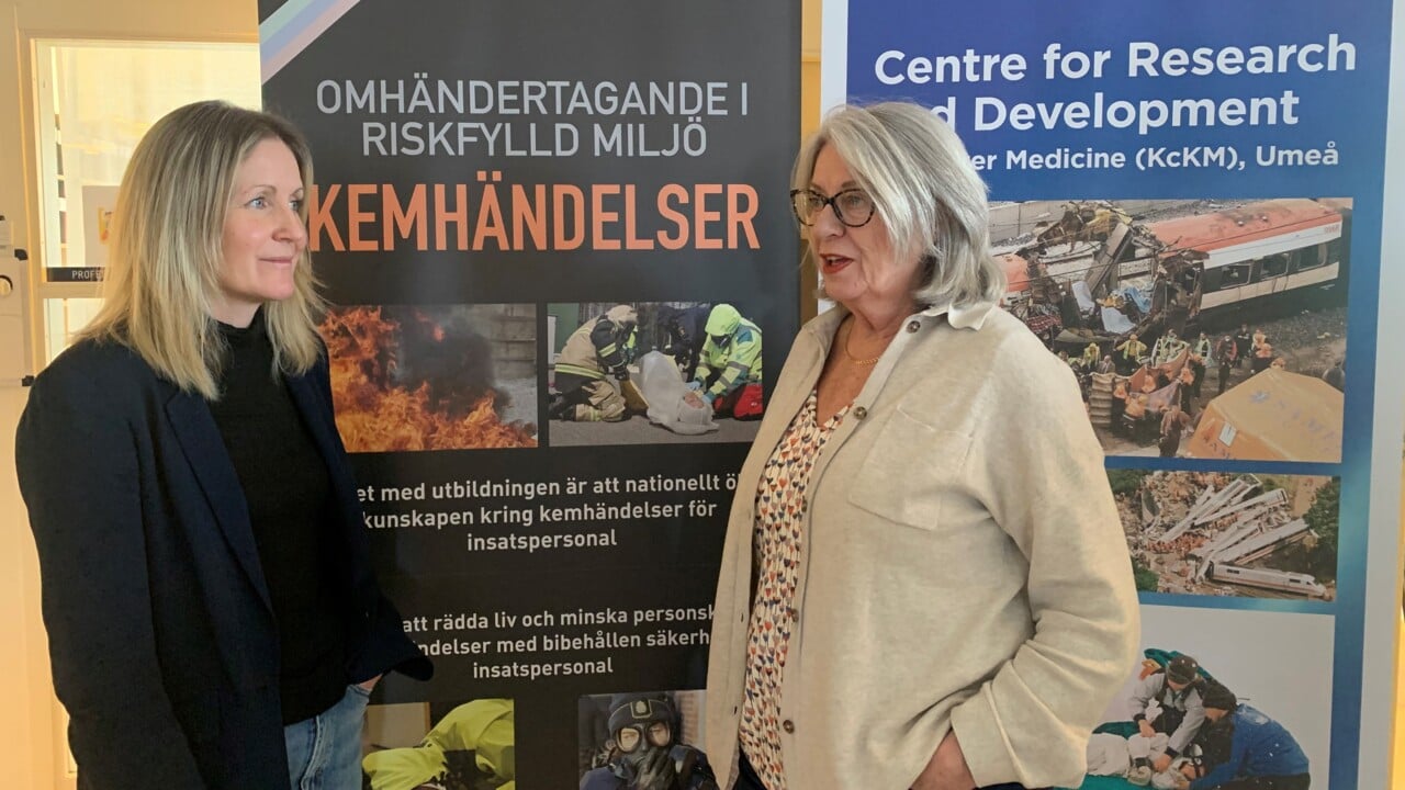 Lina Gyllencreutz och Britt-Inger Saveman