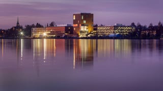 Vy över Konstnärligt campus