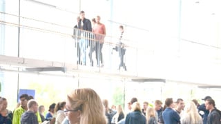 Studenter i Lindellhallen