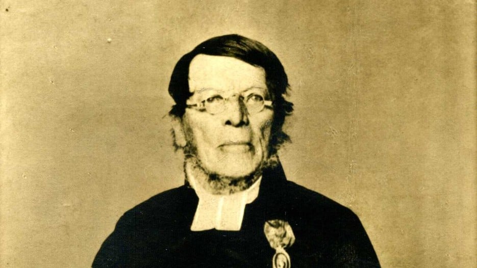 Porträtt på Johan Anders Linder