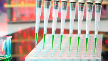 multipipetter i labb