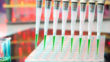 multipipetter i labb