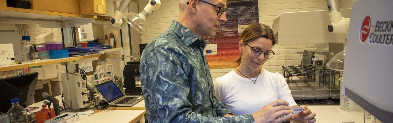 Bild på Mikael Elofsson och Stina Berglund Fick