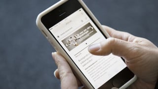 Bild på mobiltelefon