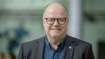 Porträtt på Jon Moen, professor och ställföreträdande prefekt vid Institutionen för ekologi, miljö och geovetenskap, Umeå universitet.