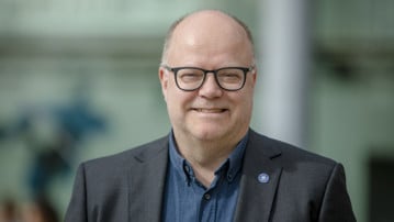 Porträtt på Jon Moen, professor och ställföreträdande prefekt vid Institutionen för ekologi, miljö och geovetenskap, Umeå universitet.
