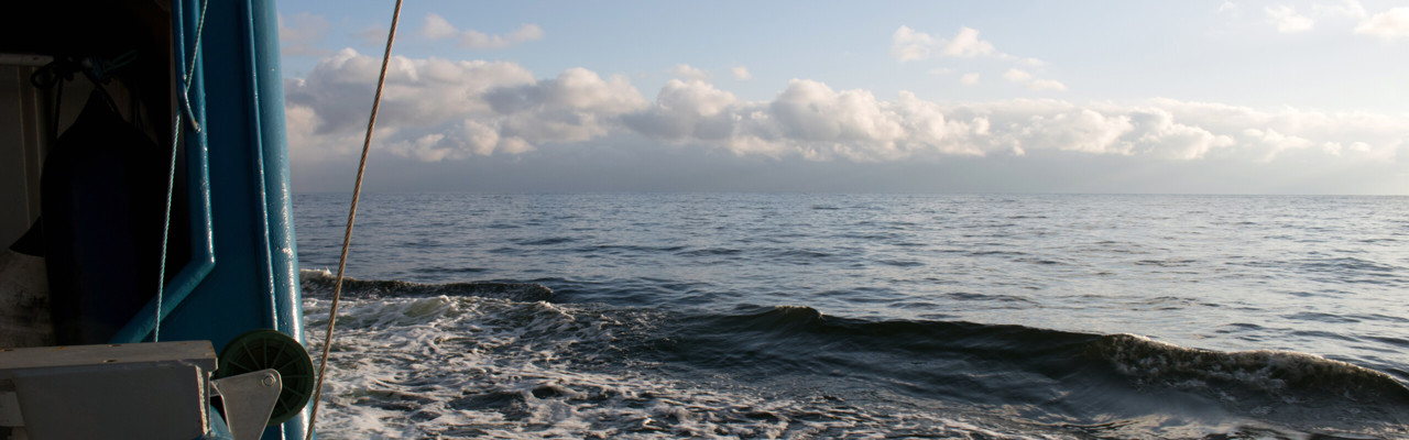 utsikt över havet från fartyget KBV 181