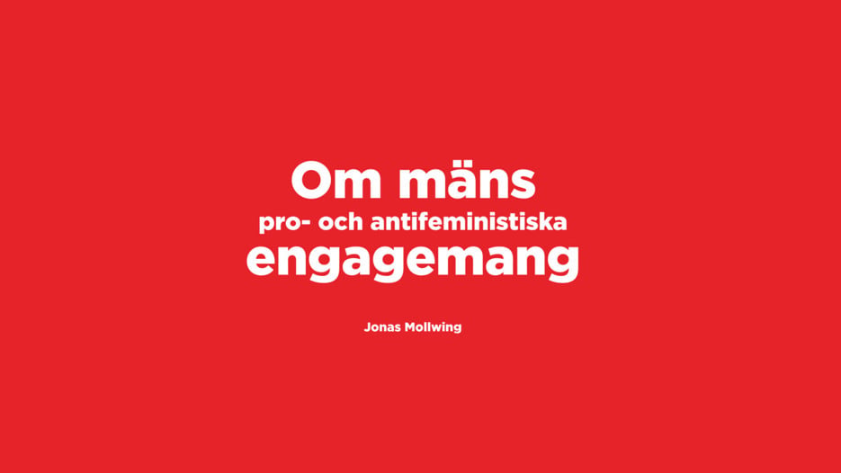 Framsidan på Jonas Mollwings avhandling