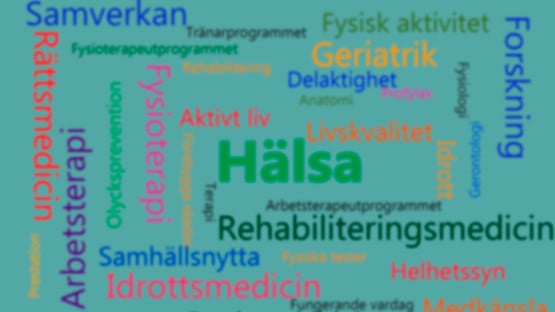 samhällsmedicin och rehabiliterng