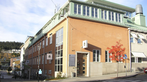 Byggnaden där Umeå universitet håller till i Örnsköldsvik.