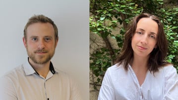 Patric Beijer och Moa Pålsson