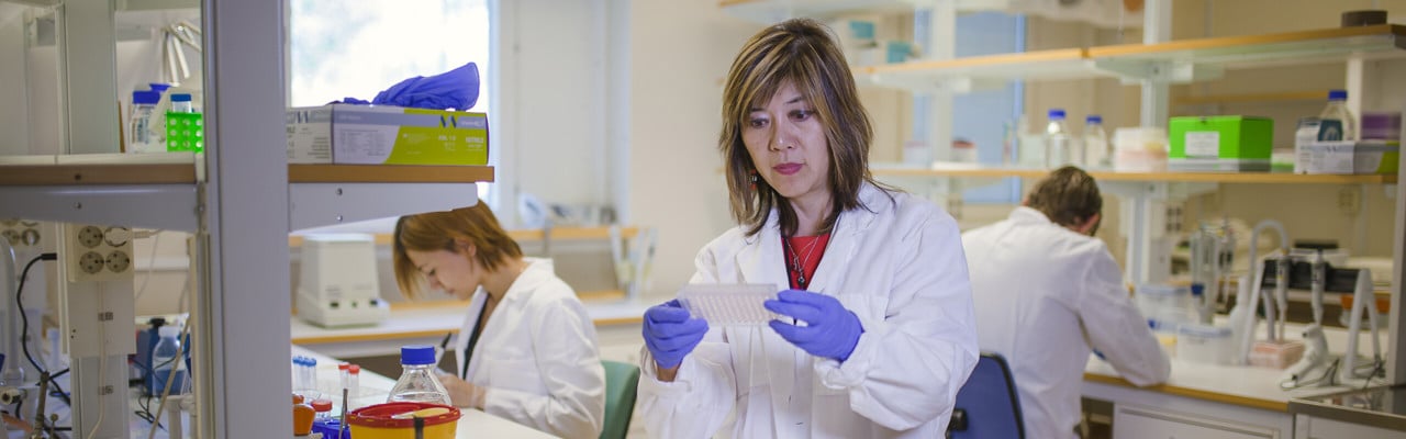 Jenny Persson,  professor vid Institutionen för molekylärbiologi