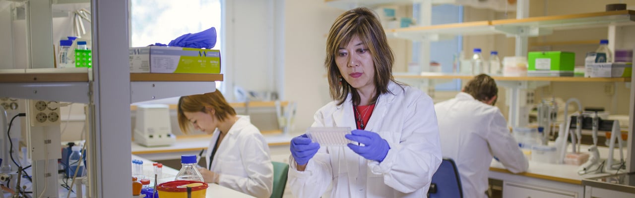 Jenny Persson,  professor vid Institutionen för molekylärbiologi