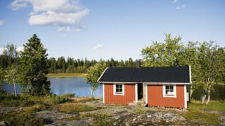 Bild på Röd stuga