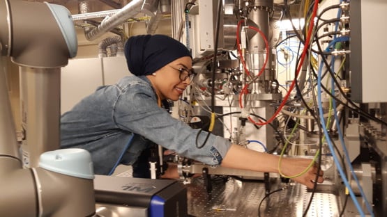 Sana Elbashir, doktorand Inst för tillämpad fysik and elektronik