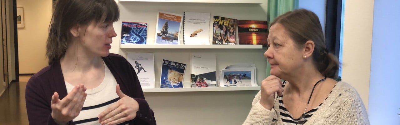 Sarah och Anette, projekt Företagsforskarskolan