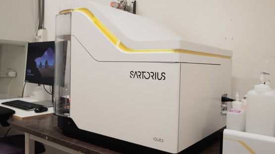 Chemical Biology Consortium Sweden Umeå, Instrument park -  iQue® 3, Sartorius