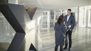 Porträtt på Pelle Snickars, professor vid Humlab, Umeå universitet.