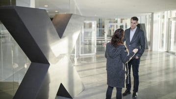 Porträtt på Pelle Snickars, professor vid Humlab, Umeå universitet.