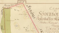 Karta över ”Regngårdsmyran” 1783