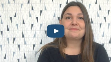 Startbild på filmen med Julia Halén