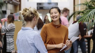 Bild på Studenter i Beteendevetarhuset