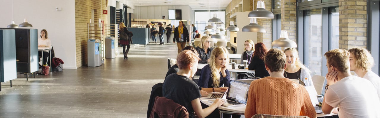 Bild på studenter