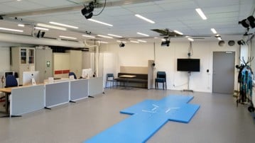 U-motion lab Umeå universitet.