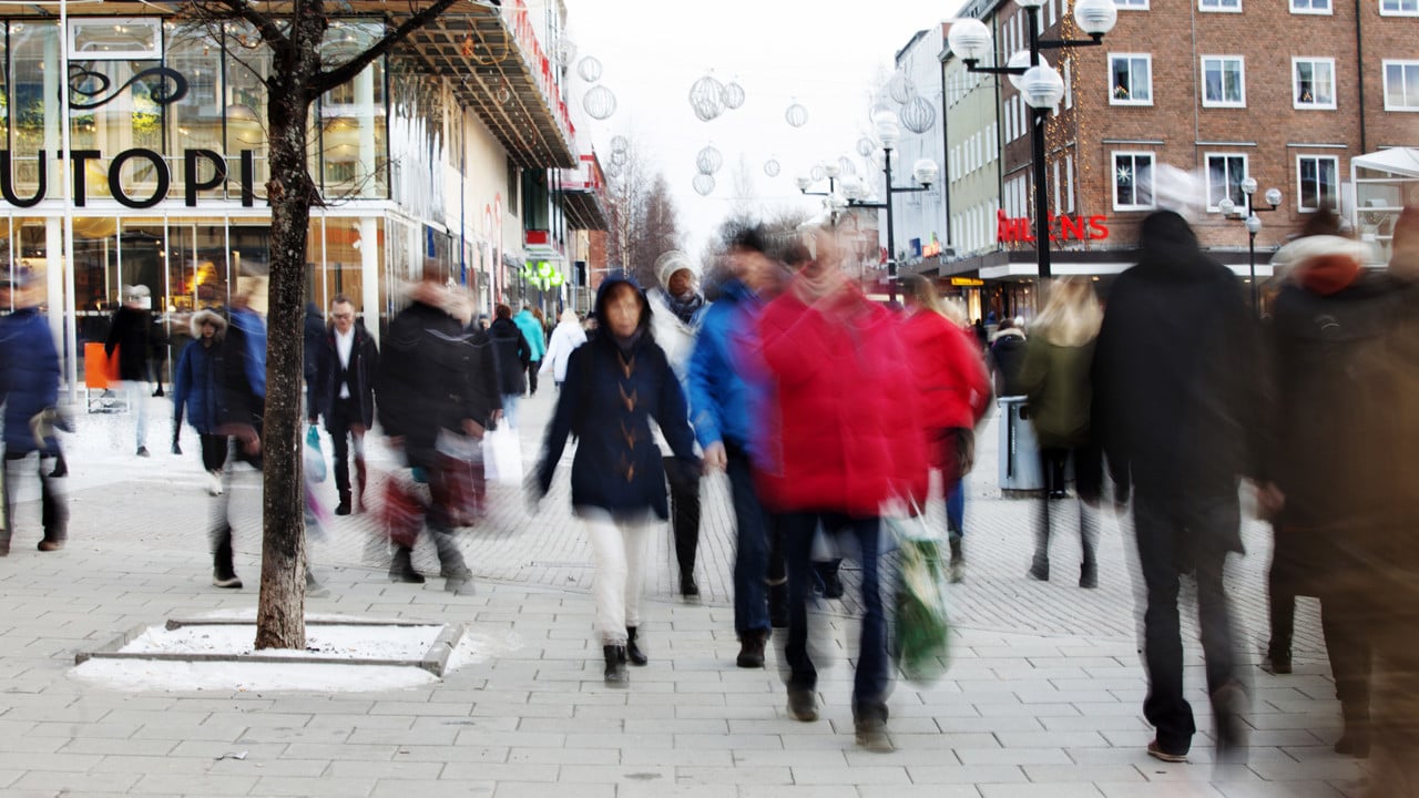 Bild på Umeå centrum