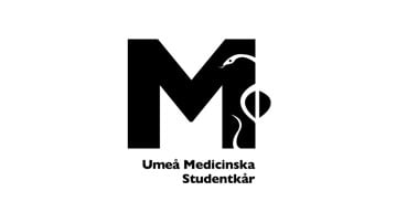Bild på Umeå Medicinska studentkårs logotyp.