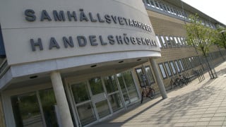 Handelhögskolans fasad