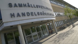 Handelhögskolans fasad