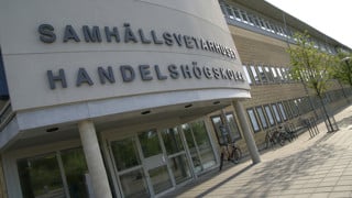 Handelhögskolans fasad