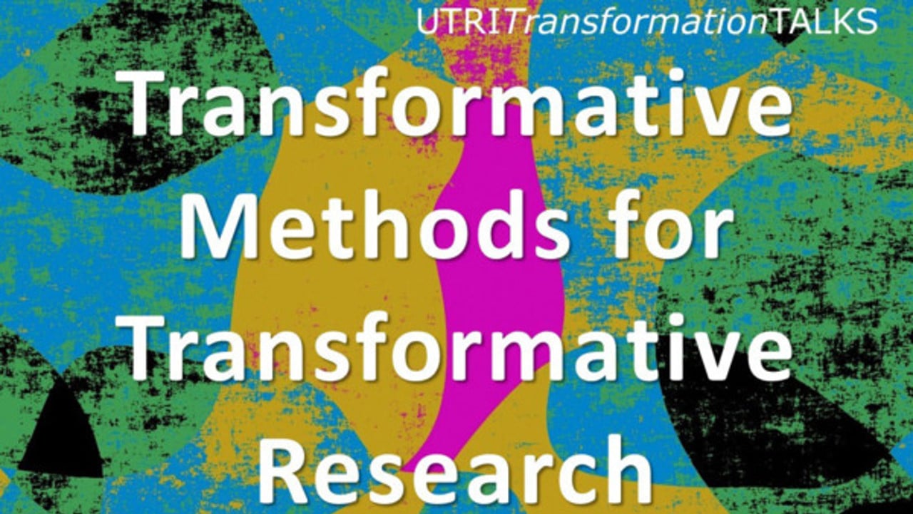 Illustrated poster for the UTRI workshop