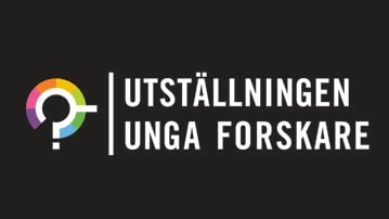 Bild på logotyp för Utställningen Unga forskare
