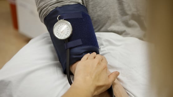 Bild på patient i vården